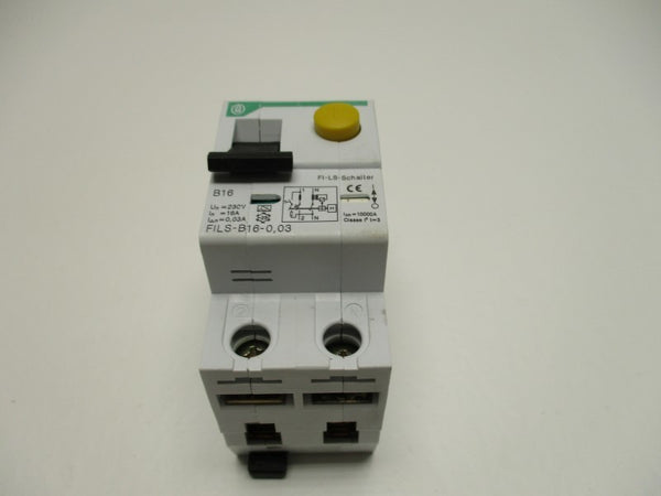 KLOCKNER MOELLER FILS-B16-0,03 CIRCUIT BREAKER 16A  UNMP