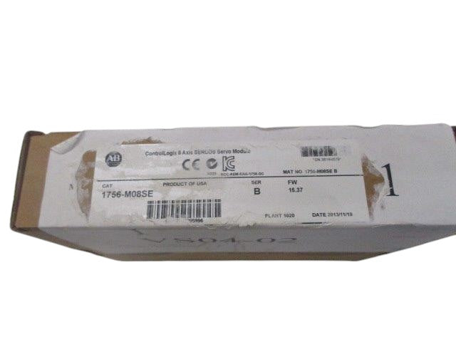 ALLEN BRADLEY 1756-M08SE SER. B F/W 15.37 DATE: 2013  NSFS