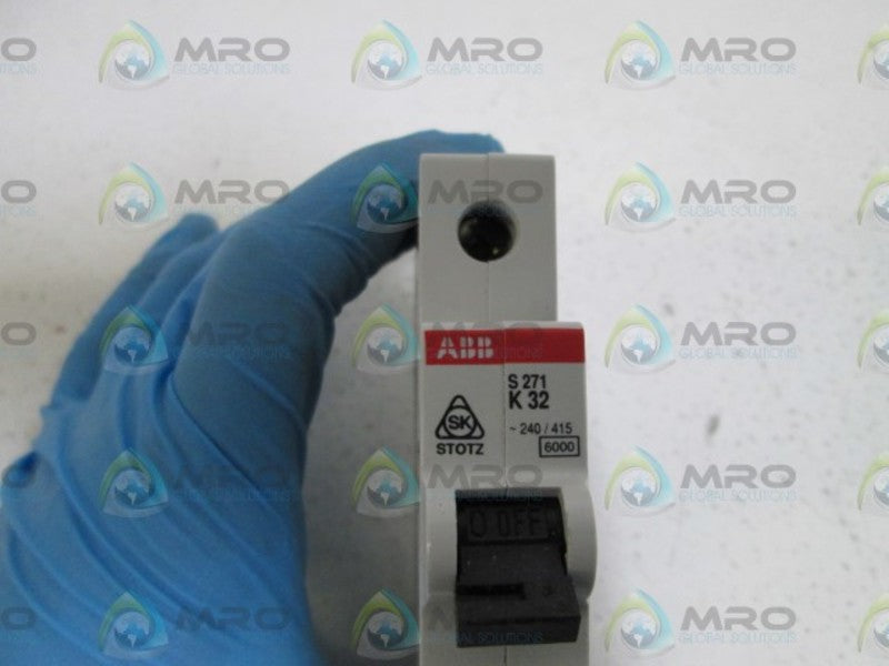 ABB S271-K32 CIRCUIT BREAKER 32A  NSNP