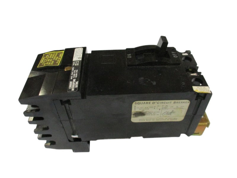 SQUARE D FA34015 CIRCUIT BREAKER 15A 480VAC  UNMP