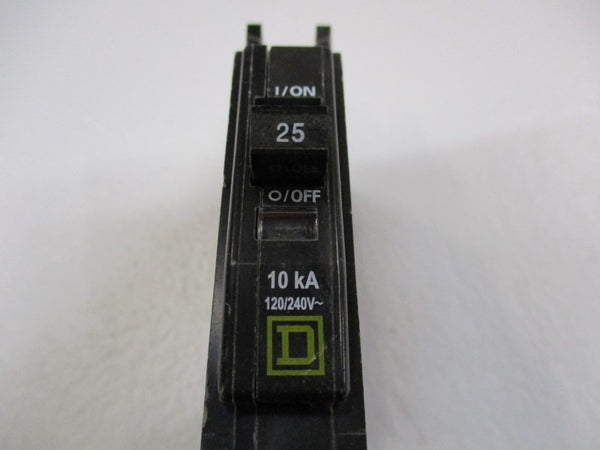 SQUARE D QOU125 CIRCUIT BREAKER 25A 120/240V (AS PICTURED)  NSNP
