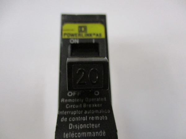 SQUARE D QOB120AS CIRCUIT BREAKER 20A  UNMP