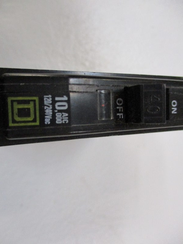 SQUARE D QO140 CIRCUIT BREAKER 40A 120/240VAC (AS PICTURED)  UNMP
