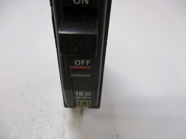 SQUARE D QOB150 CIRCUIT BREAKER 50A 120/240VAC  UNMP