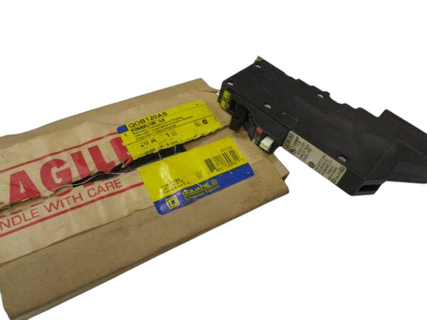 SQUARE D QOB120AS CIRCUIT BREAKER 20A 120V  NSMP