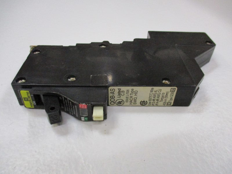 SQUARE D QOB120AS CIRCUIT BREAKER 20A 120V  NSMP