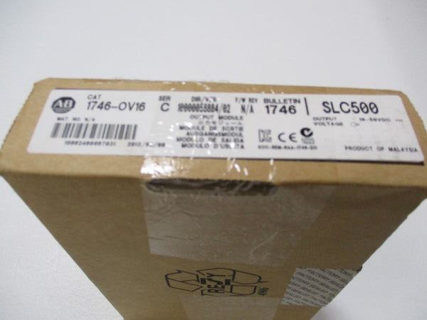 ALLEN BRADLEY 1746-OV16 SER. C DATE: 2013  NSFS