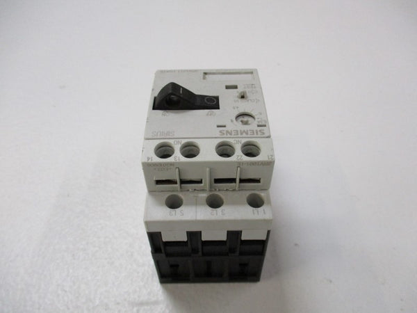 SIEMENS 3RV1011-1GA15 CIRCUIT BREAKER 4,5-6,3A  UNMP