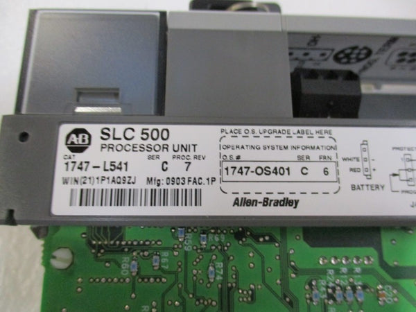 ALLEN BRADLEY 1747-L541 SER. C F/W 6  NSNP