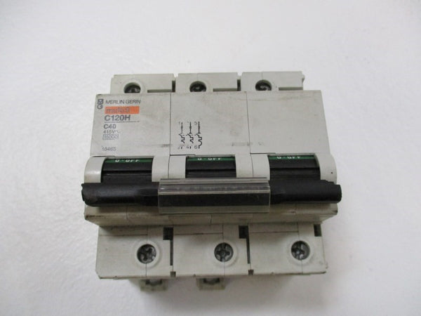 MERLIN GERIN 18465 CIRCUIT BREAKER 40A 415V  UNMP