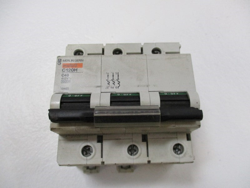 MERLIN GERIN 18465 CIRCUIT BREAKER 40A 415V  UNMP