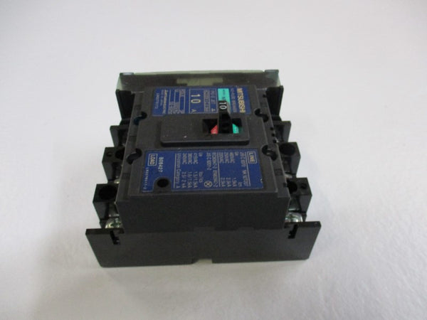 MITSUBISHI NF30-CS CIRCUIT BREAKER 10A 220VAC  NSNP
