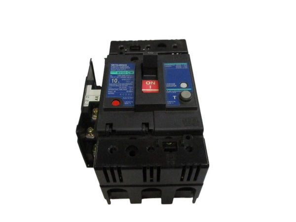 MITSUBISHI NV50-CW CIRCUIT BREAKER 10A 120-240-415VAC  NSNP