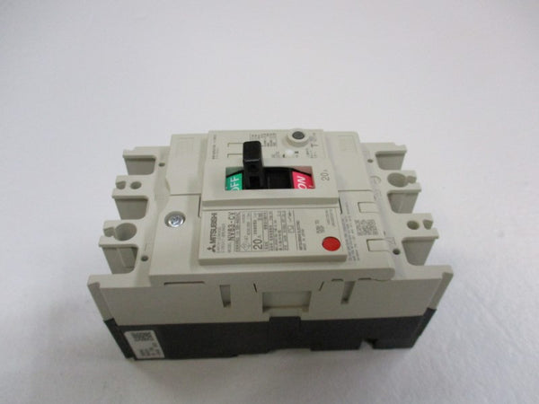 MITSUBISHI NV63-CV CIRCUIT BREAKER 20A 100-440VAC  NSMP