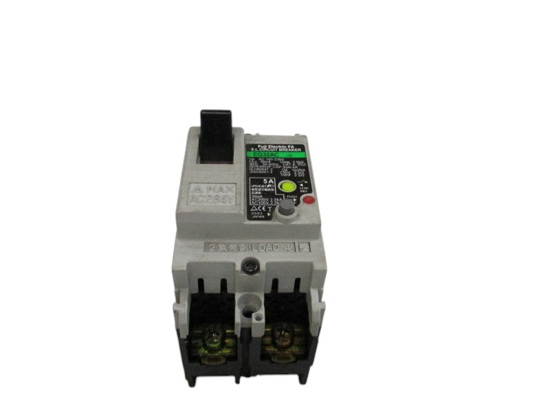 FUJI ELECTRIC EG32AC-CE CIRCUIT BREAKER 5A 200VAC  UNMP