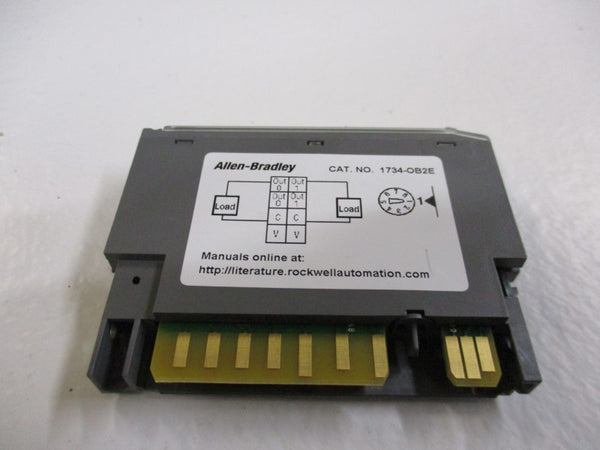 ALLEN BRADLEY 1734-OB2E OUTPUT MODULE SER. C F/W 3.022 NSMP