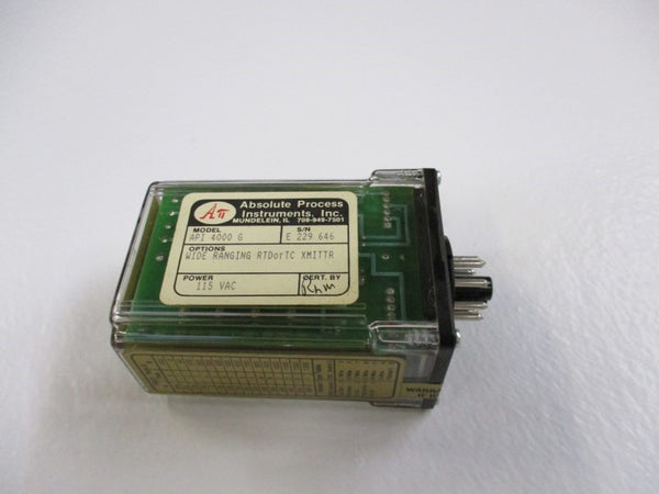 ABSOLUTE PROCESS INSTRUMENTS API4000G NSMP
