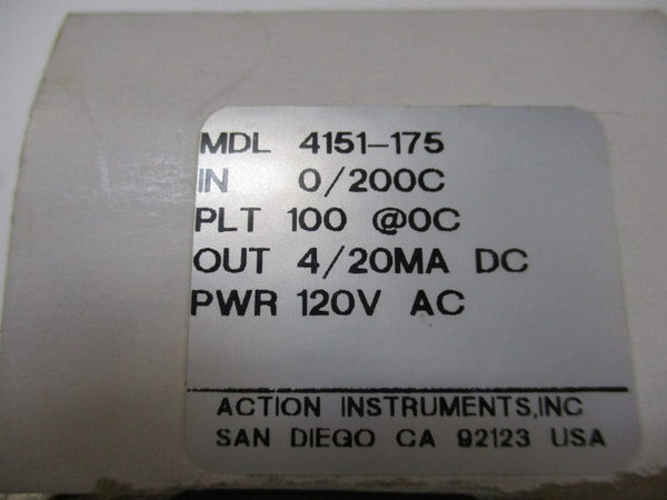 ACTION INSTRUMENTS 4151-175 NSMP