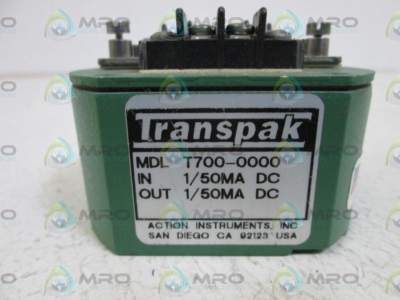 ACTION INSTRUMENTS, INC. T700-0000  UNMP