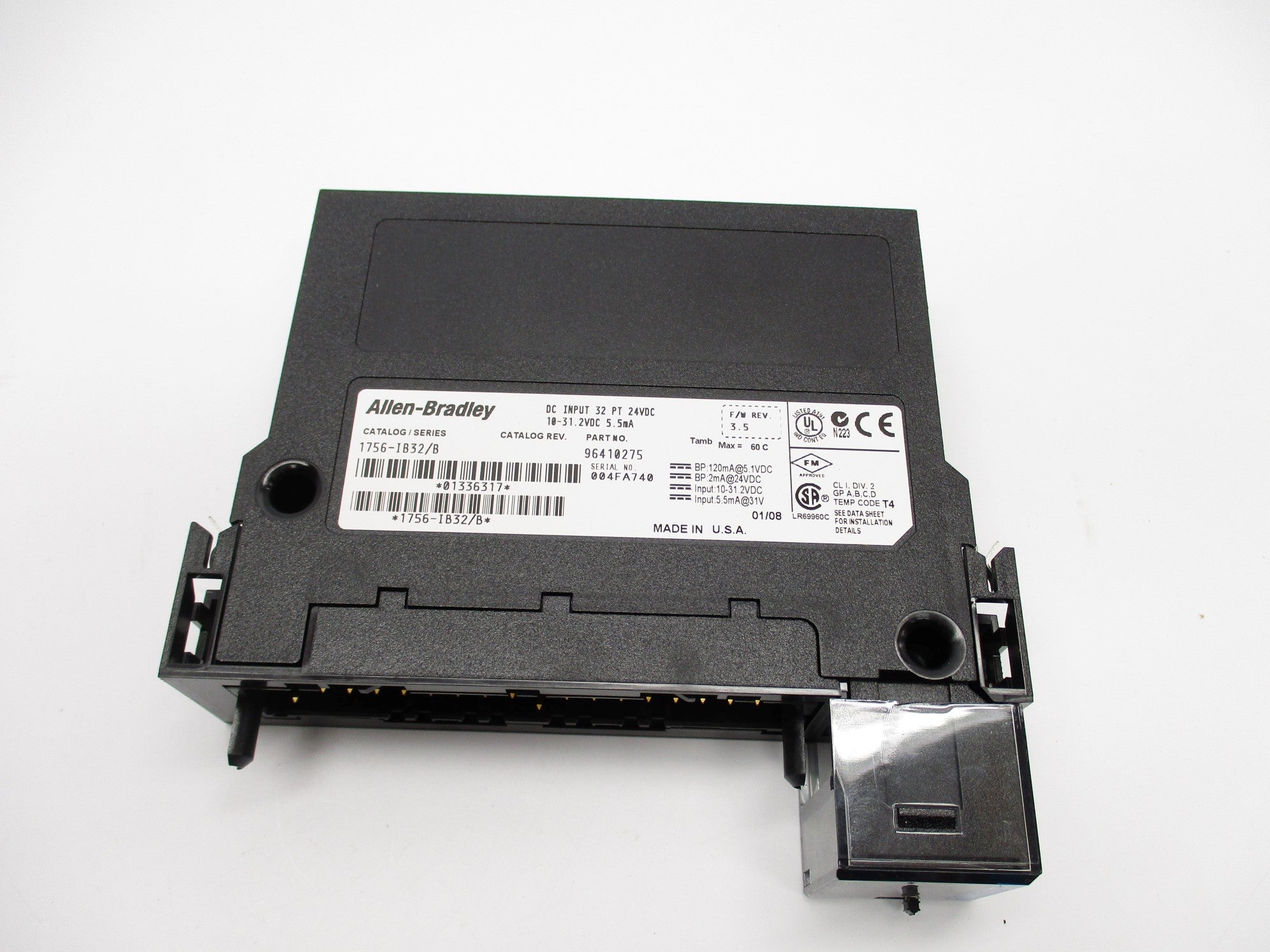 ALLEN BRADLEY 1756-IB32 SER. B F/W 3.5 NSNP