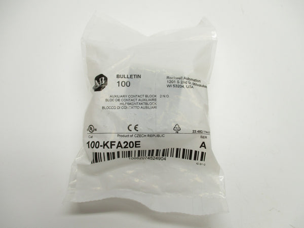 ALLEN BRADLEY 100-KFA20E SER. A (WH) NSMP