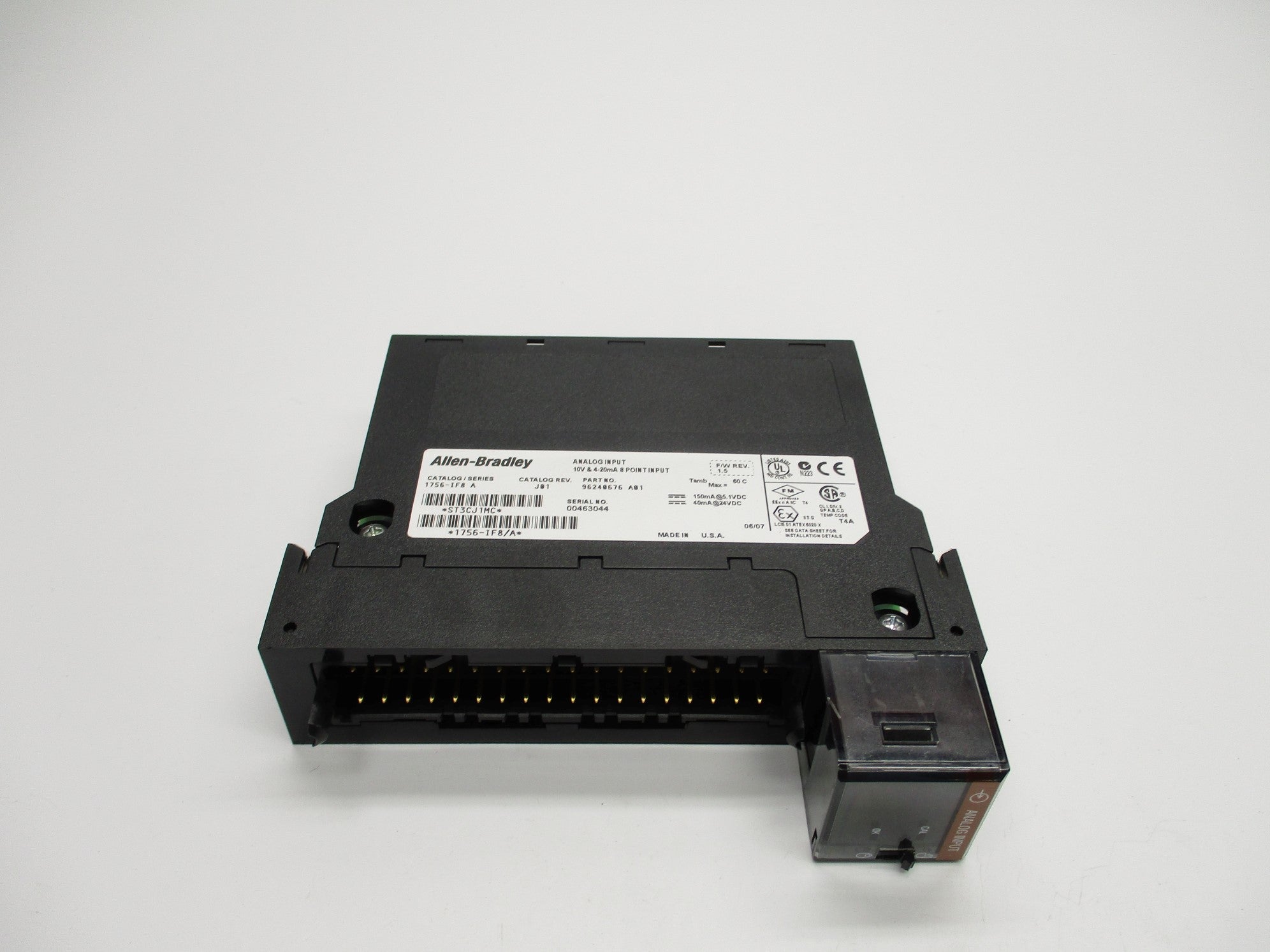 ALLEN BRADLEY 1756-IF8 SER. A F/W 1.5 NSMP