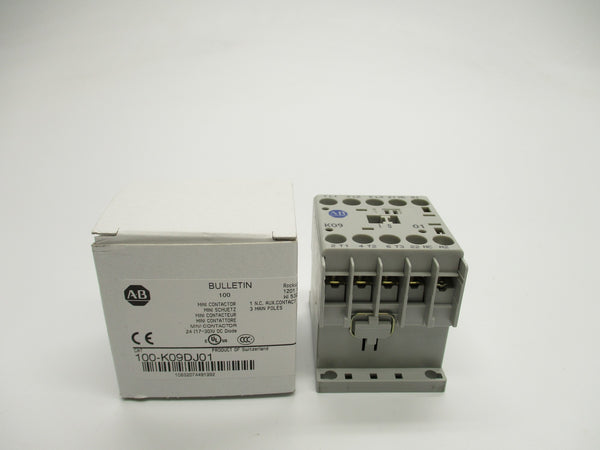 ALLEN BRADLEY 100-K09DJ01 SER. A 24VDC (WH) NSMP