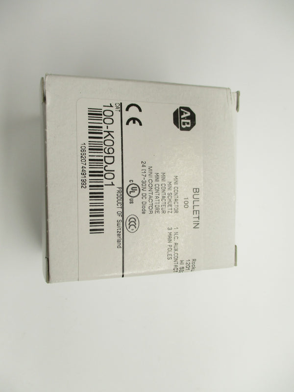 ALLEN BRADLEY 100-K09DJ01 SER. A 24VDC (WH) NSMP