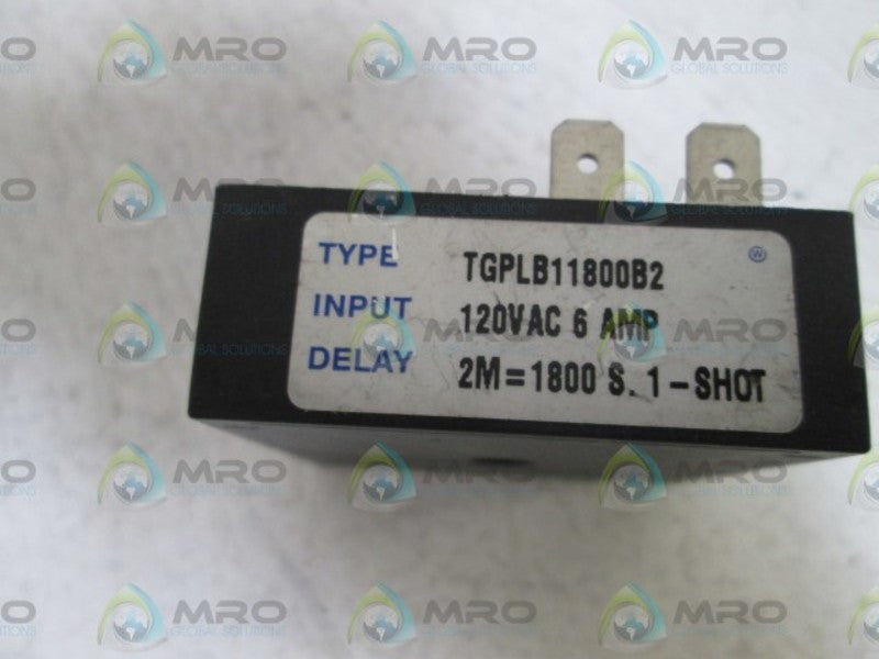 AIROTRONICS TGPLB11800B2 CUBE/RELAY TIMER  UNMP
