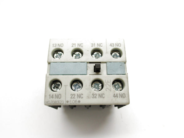 SIEMENS 3RH1921-1HA22 240V 10A NSNP