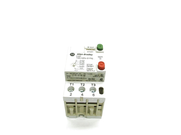 ALLEN BRADLEY 140-MN-0100 SER. D 690V 0.63-1.0A (BR/WH) NSMP