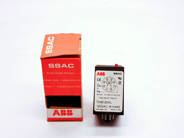 ABB TDM120AL 120VAC 10A NSMP