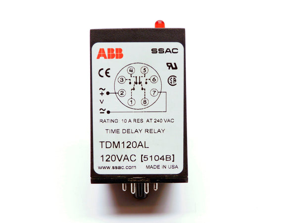ABB TDM120AL 120VAC 10A NSMP