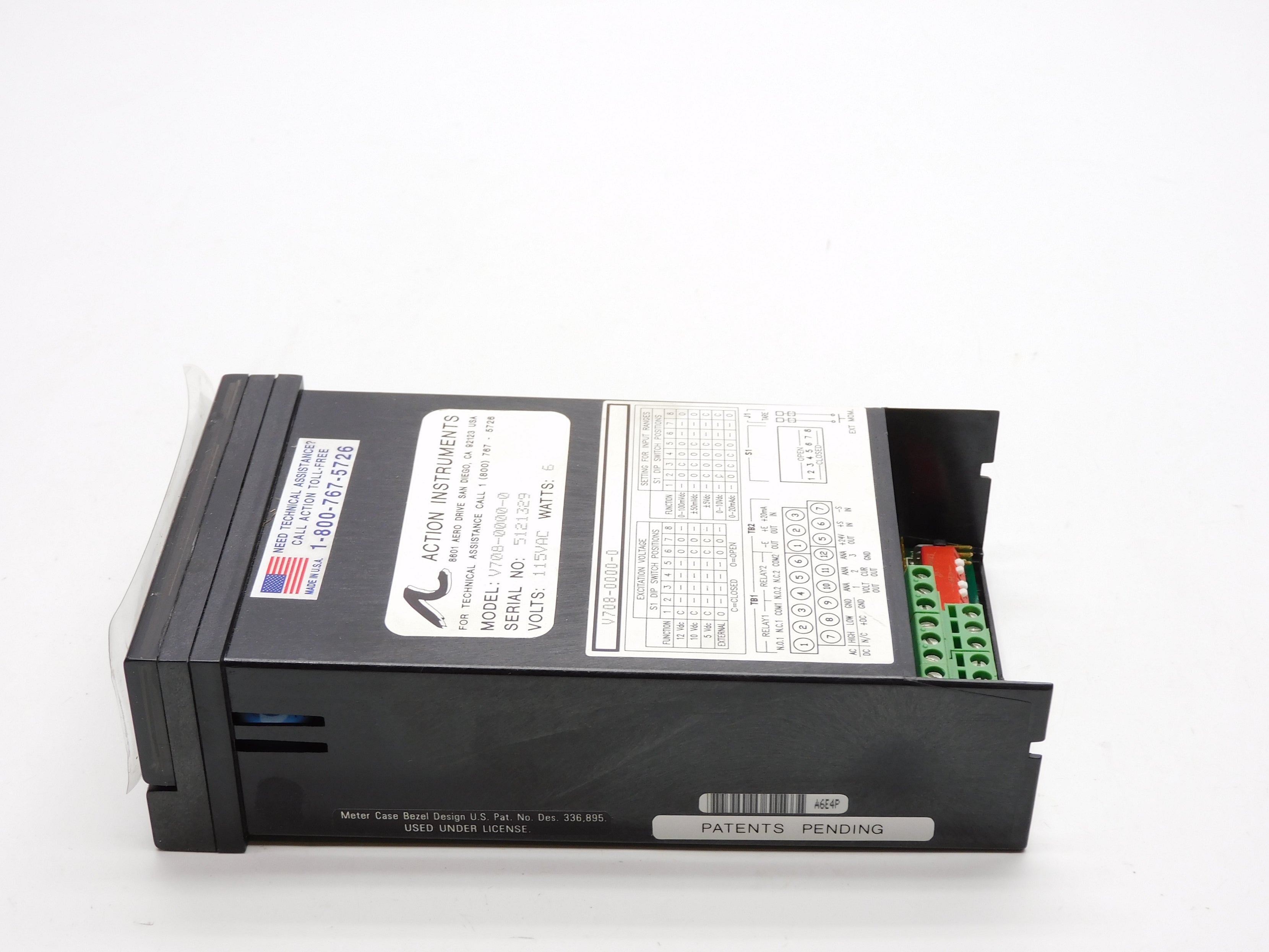 ACTION INSTRUMENTS V708-0000-0 NSMP