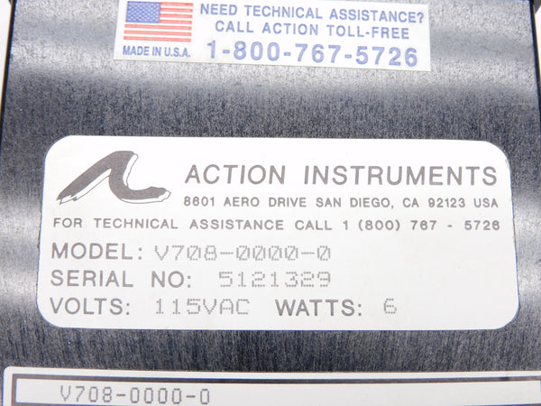 ACTION INSTRUMENTS V708-0000-0 NSMP