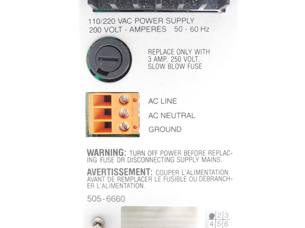 SIEMENS 505-6660 110/220VAC 3A NSNP