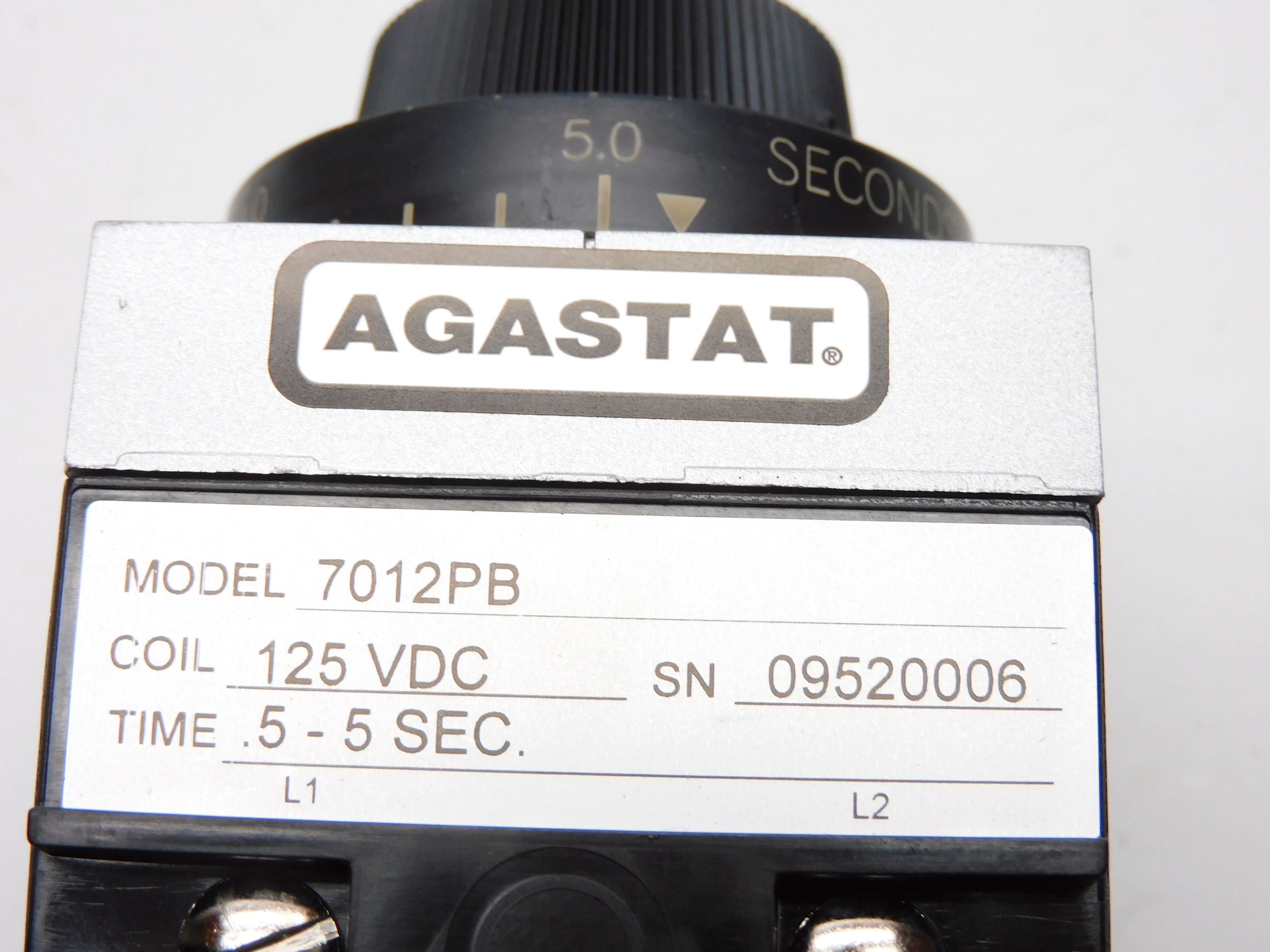 AGASTAT 7012PB 125VDC .5-5S NSMP