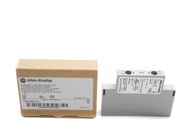 ALLEN BRADLEY 100-SA10 SER. B 600V 10A (BR/WH) NSMP