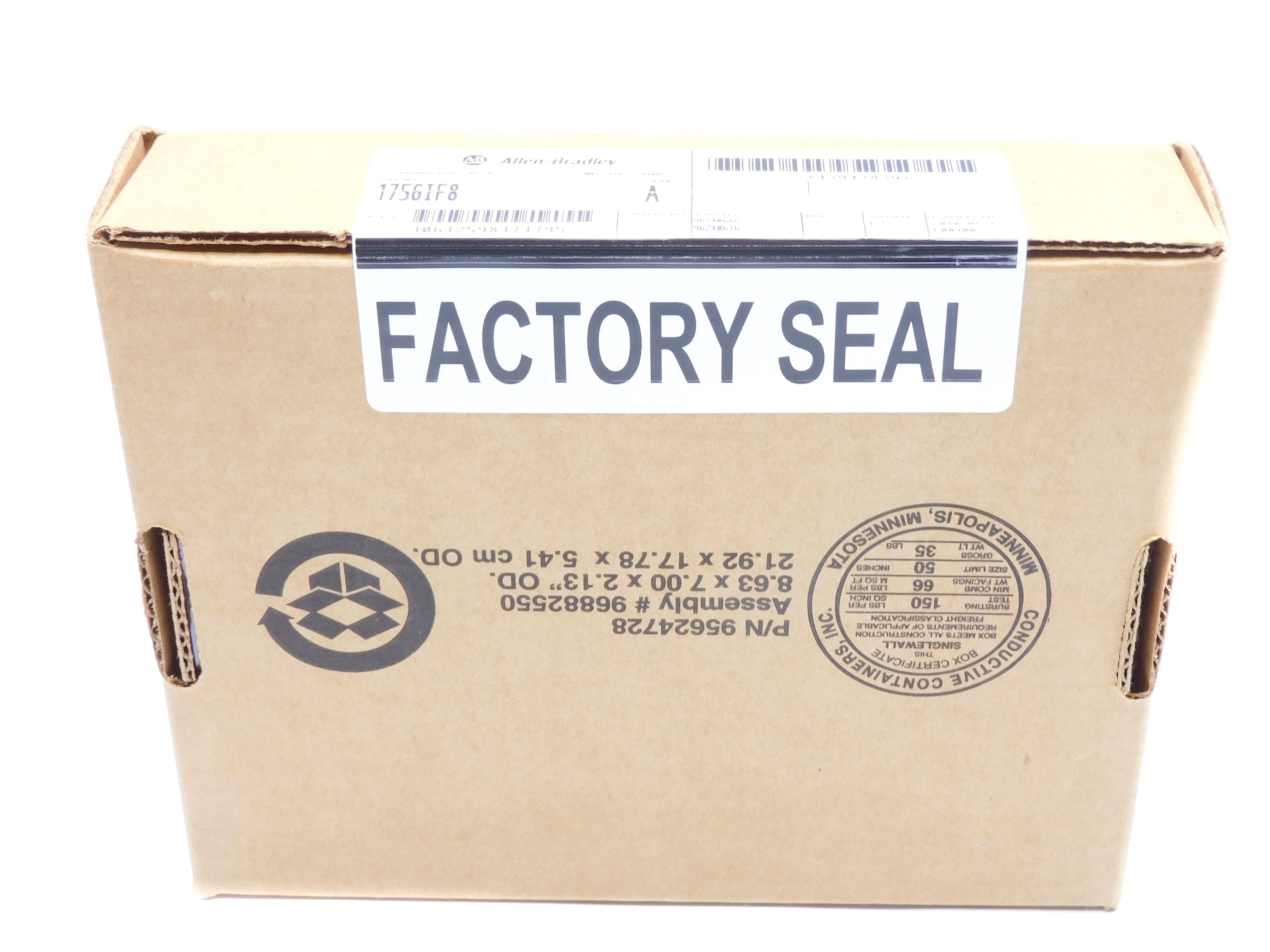 ALLEN BRADLEY 1756-IF8 SER. A F/W 1.5 DATE: 2010 NSFS