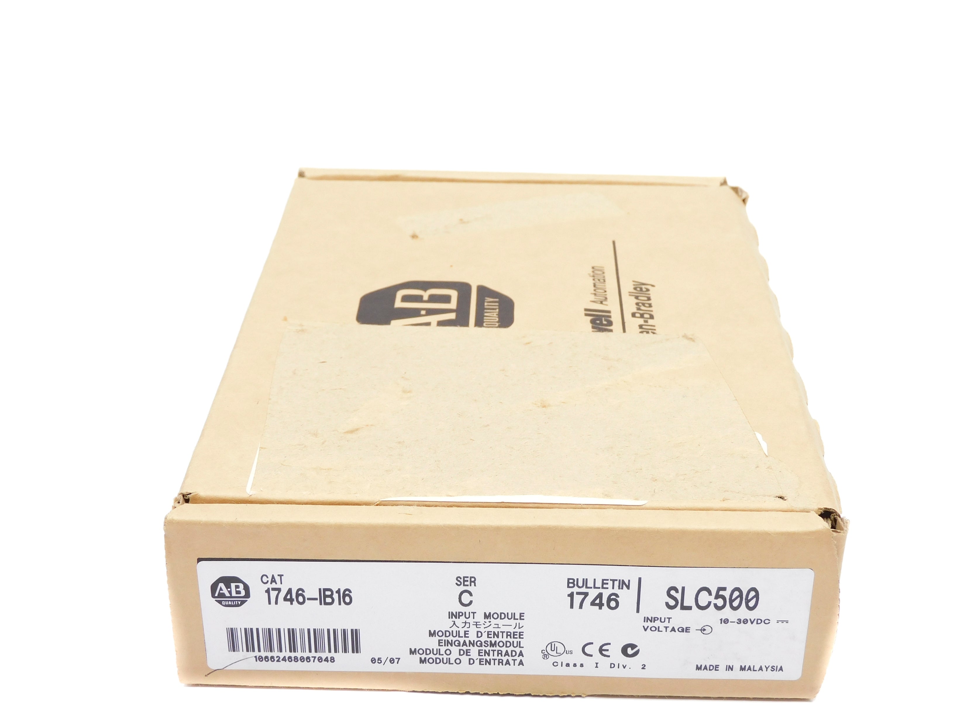 ALLEN BRADLEY 1746-IB16 SER. C DATE: 2005 NSFS