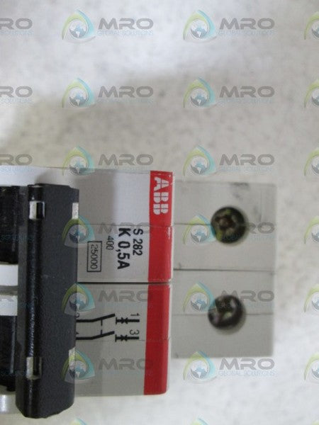 ABB S282-K0.5 CIRCUIT BREAKER 0.5A  NSNP