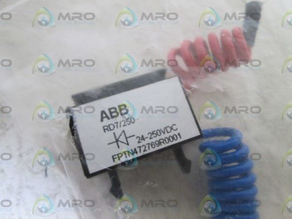 ABB 24-250VDC RD7/250  NSNP IN BAG