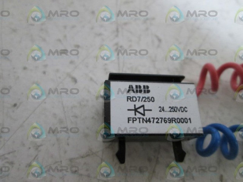 ABB 24-250VDC RD7/250  NSNP