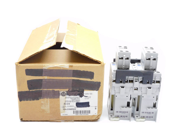ALLEN BRADLEY 104-C09ZS22 SER. B 125VDC (BR/WH) NSMP