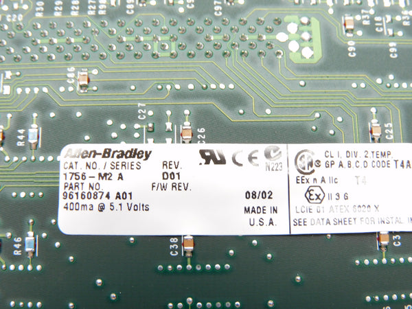 ALLEN BRADLEY 1756-M2 SER. A REV. D01 NSMP