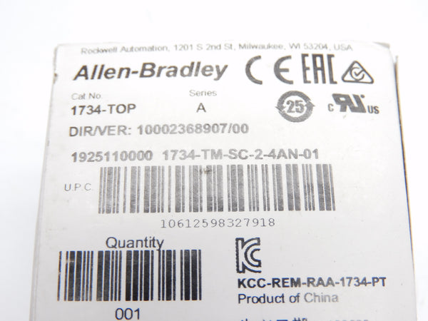 ALLEN BRADLEY 1734-TOP SER. A NSMP