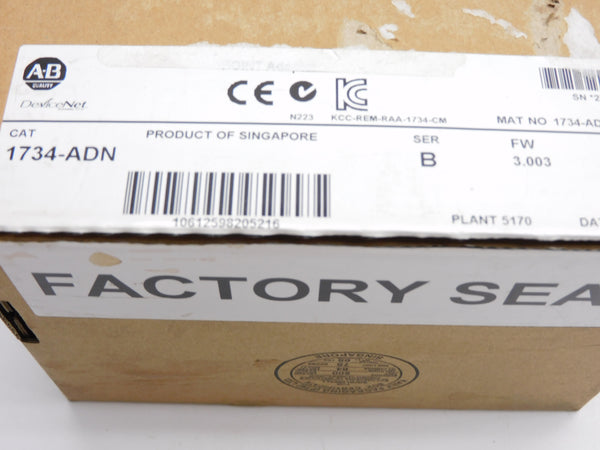 ALLEN BRADLEY 1734-ADN SER. B F/W 3.003 NSMP
