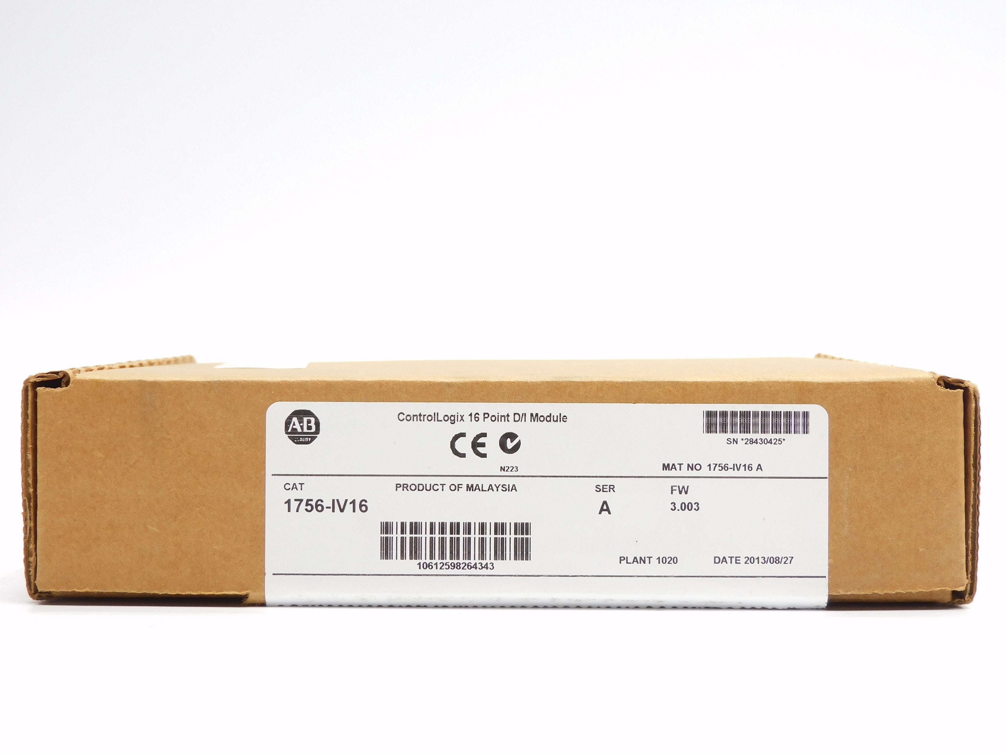 ALLEN BRADLEY 1756-IV16 SER. A F/W 3.003 NSMP