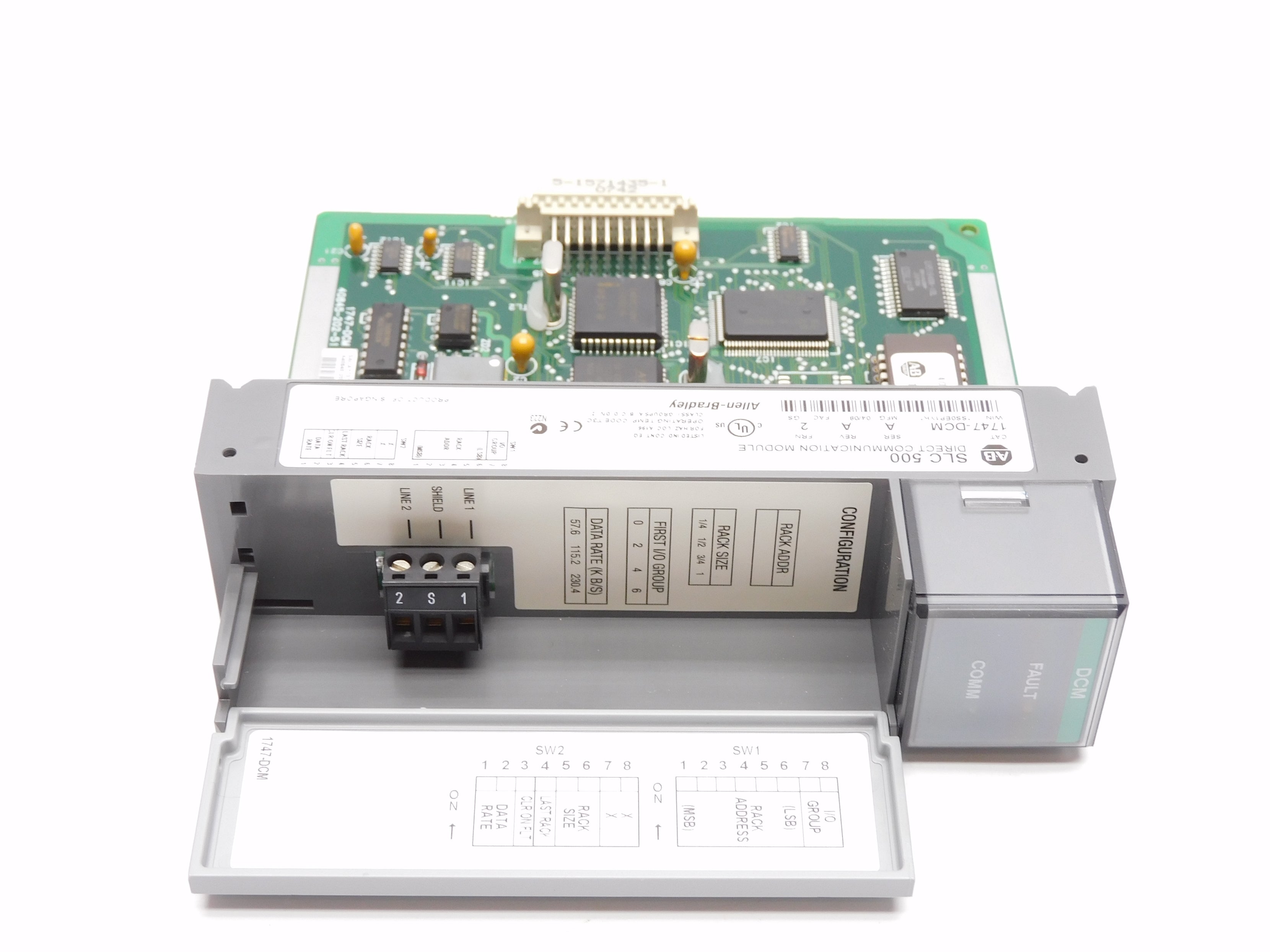 ALLEN BRADLEY 1747-DCM SER. A REV. A F/W 2 NSMP