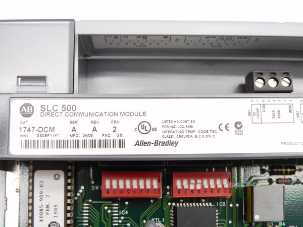 ALLEN BRADLEY 1747-DCM SER. A REV. A F/W 2 NSMP